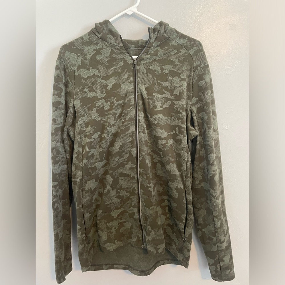 Camo lulu jacket worn a few times